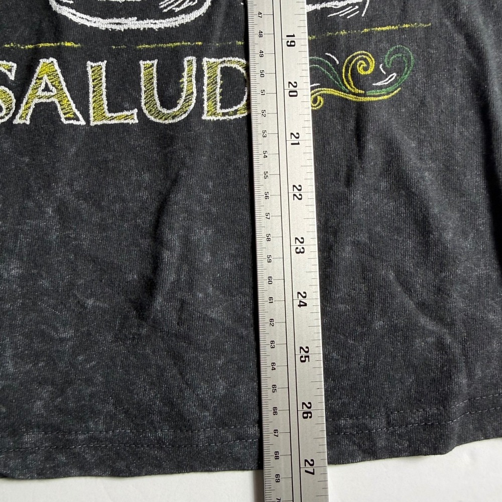 Changes Margarita Recipe Graphic Tee Shirt Black Mineral Wash Small NWOT - Picture 8 of 8